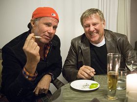 In conversation: Chad Smith with Alex Lifeson - in pictures