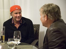 In conversation: Chad Smith with Alex Lifeson - in pictures