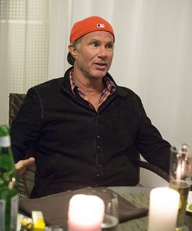 In conversation: Chad Smith with Alex Lifeson - in pictures