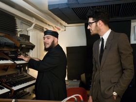 In pictures: Chromeo's synth-stuffed studio