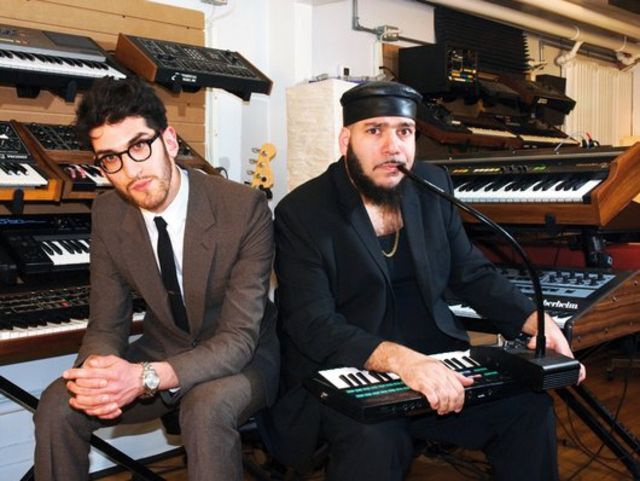 Chromeo's synth-stuffed studio