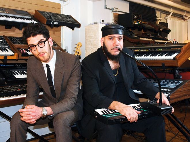 In pictures: Chromeo's synth-stuffed studio