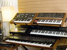 In pictures: Chromeo's synth-stuffed studio