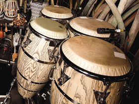 The Cirque Du Soleil's percussion setup in pictures