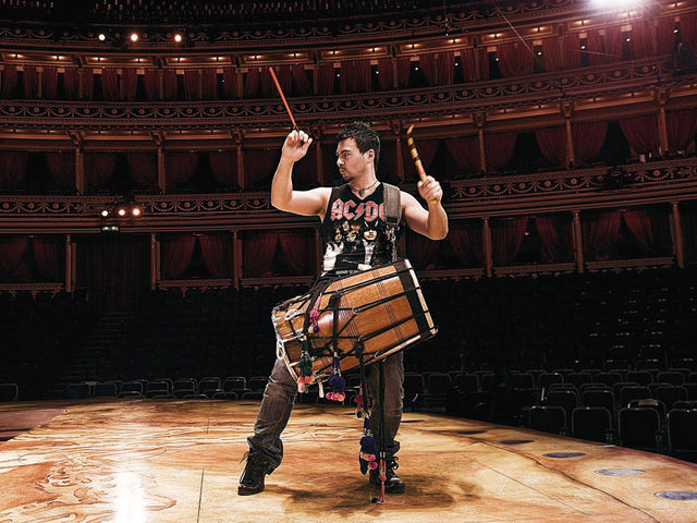 James Mack's Cirque Du Soleil Totem percussion setup in pictures