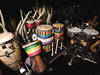 James Mack's Cirque Du Soleil percussion setup