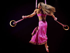 The Cirque Du Soleil's percussion setup in pictures
