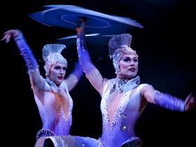 The Cirque Du Soleil's percussion setup in pictures