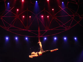 The Cirque Du Soleil's percussion setup in pictures
