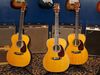 C.F. Martin & Eric Clapton "Crossroads" Guitar Collection, 2013 (from left) 000-45EC "Crossroads" Madagascar Rosewood, 000-45EC "Crossroads" Brazilian Rosewood, 000-28EC "Crossroads" Madagascar Rosewood