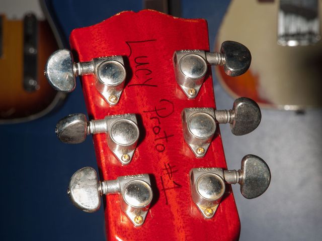 Gibson Harrison-Clapton "Lucy" Les Paul - prototype ID