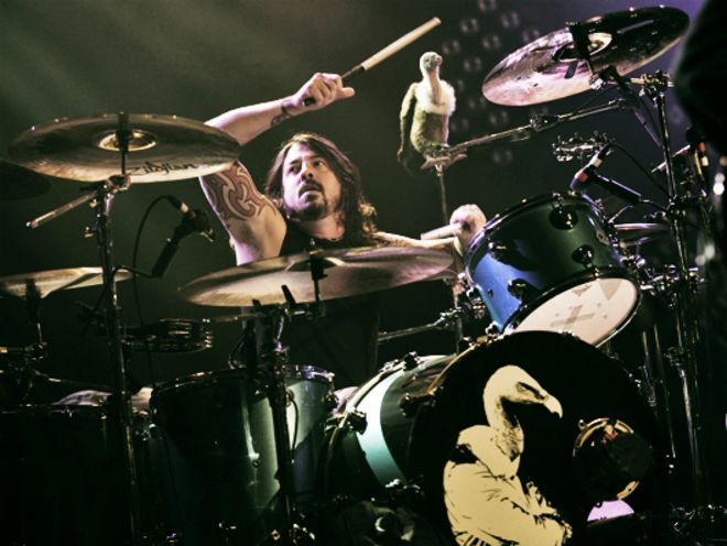 Dave Grohl's drum setup revealed: Them Crooked Vultures