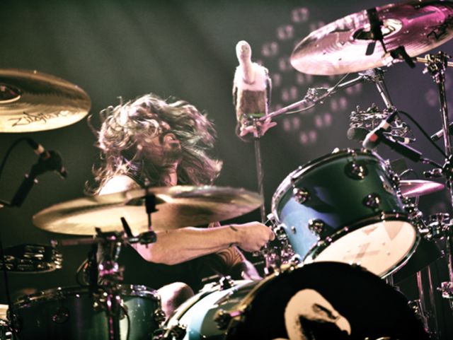 Teching for Dave Grohl