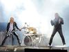 Rick Savage and Joe Elliot in Sydney, Australia, 2011