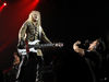 Rick Savage on stage at the Fiddler's Green Ampitheater, Denver, Colorado, 2009