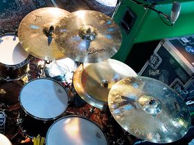 Deftones drum setup: Abe Cunningham's kit in pictures