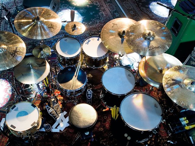 Abe Cunningham's Deftones kit