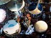 Starclassic Bubinga snares with Remo Black Max marching heads
