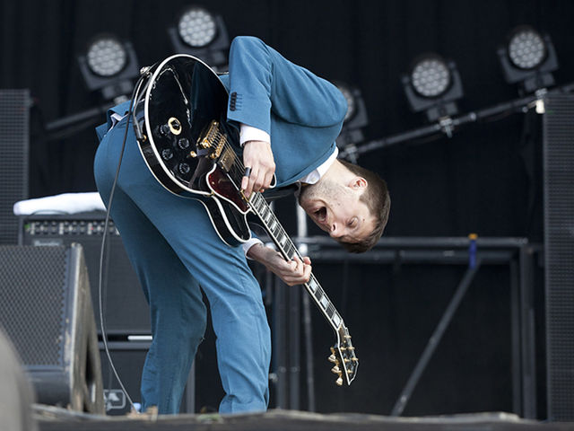 Refused guitarist Jon Brännström