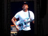 Tom Morello and his old faithful 'Arm The Homeless' guitar