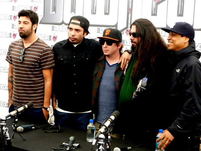 Deftones press conference