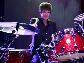 Clem Burke's drum setup in pictures