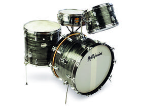 Vintage drum gear: Meazzi Hollywood kit
