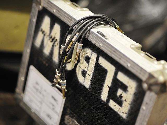 Elbow's Mark Potter on taking Build A Rocket Boys! on the road No prizes for guessing which band that flightcase belongs to