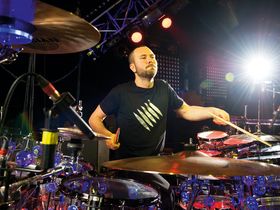 John Jenkins' Example drum setup in pictures