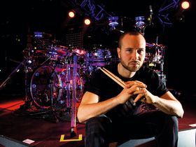 John Jenkins' Example drum setup in pictures