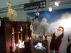 It's always Christmas on the Sandberg stand...