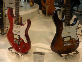 Musikmesse 2010: new Yamaha electric guitars and basses in pictures