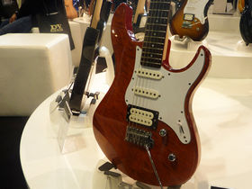 Musikmesse 2010: new Yamaha electric guitars and basses in pictures