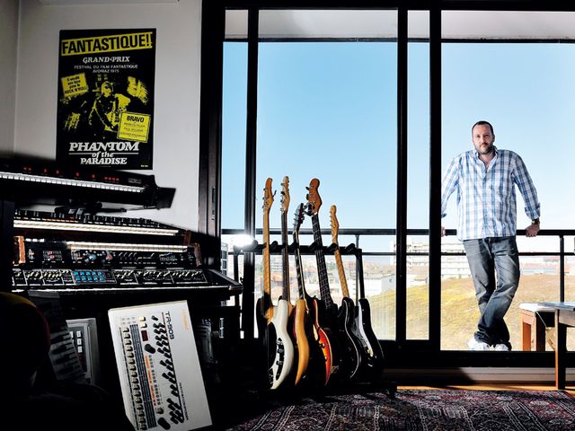 Fred Falke In The Studio
