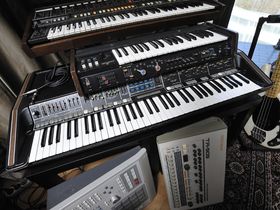 In pictures: Fred Falke's synth-heavy home studio