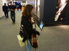 Amp, guitar and iPad: the holy triumvirate for the next-gen Messe busker.
