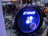 The light-up bass drum