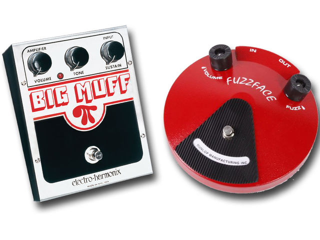 What's the difference between a Fuzz Face and a Big Muff Pi?