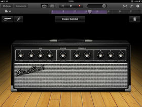 GarageBand for iPad: guitar amps hands-on
