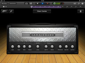 GarageBand for iPad: guitar amps hands-on