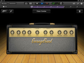 GarageBand for iPad: guitar amps hands-on