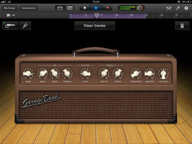 GarageBand for iPad: guitar amps hands-on
