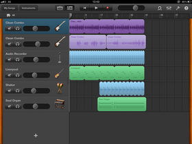 GarageBand for iPad: guitar amps hands-on