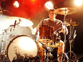 The Gaslight Anthem's drum setup in pictures