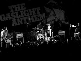 The Gaslight Anthem's drum setup in pictures