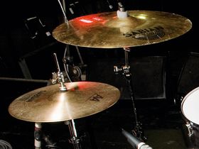 The Gaslight Anthem's drum setup in pictures