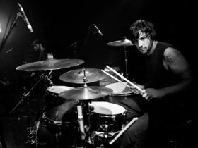 The Gaslight Anthem's drum setup in pictures