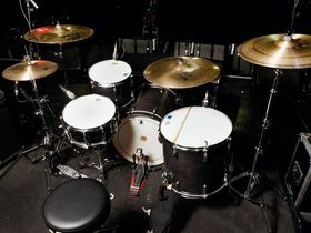 The Gaslight Anthem's drum setup in pictures