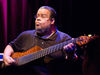 Anthony Jackson on stage with his favoured six-string bass