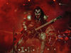 On stage during the band's Psycho Circus tour of the USA
